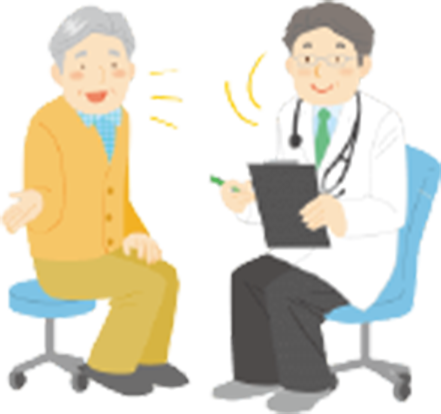 old man and doctor