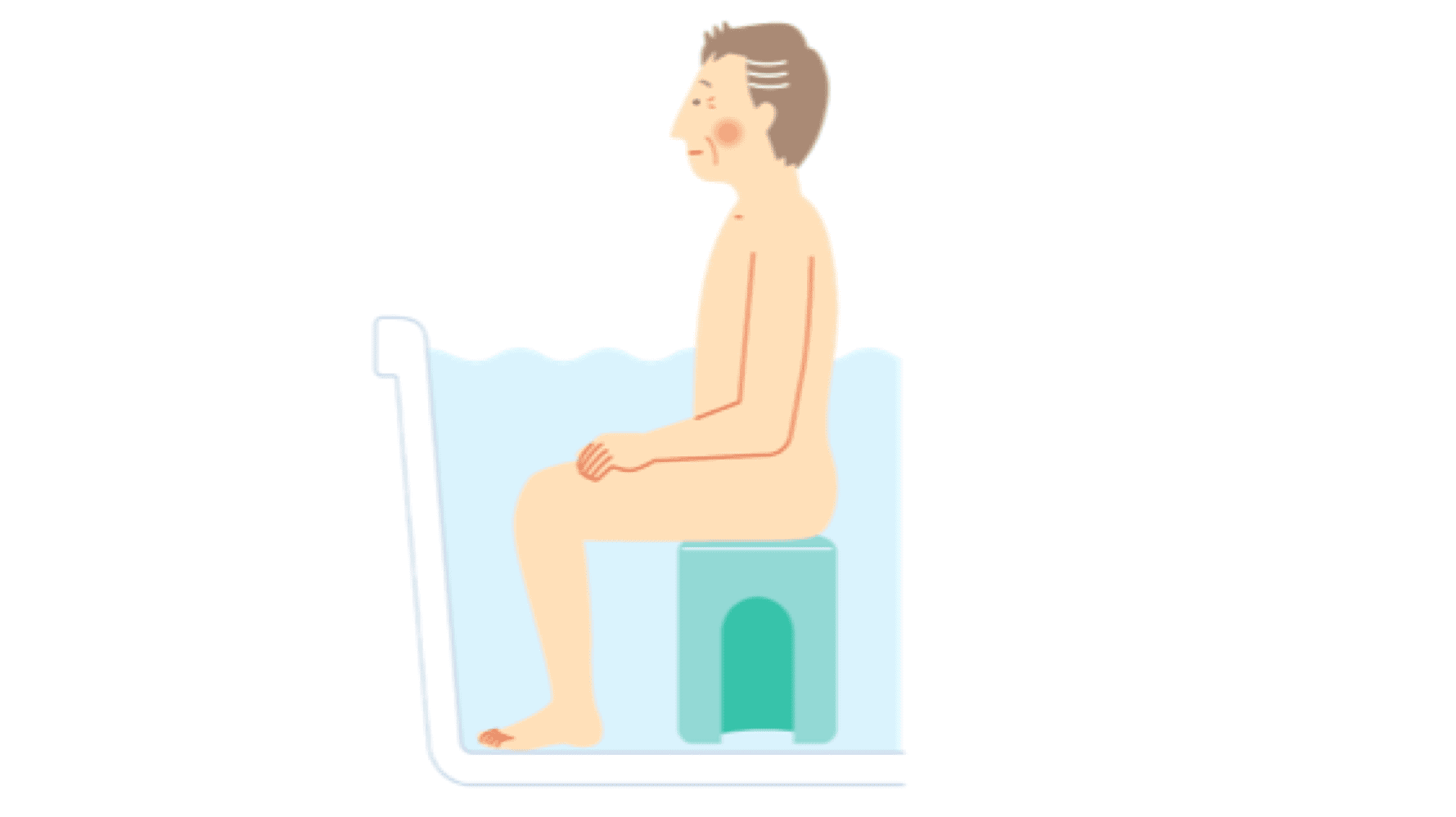 浴槽のお湯の高さを調節する