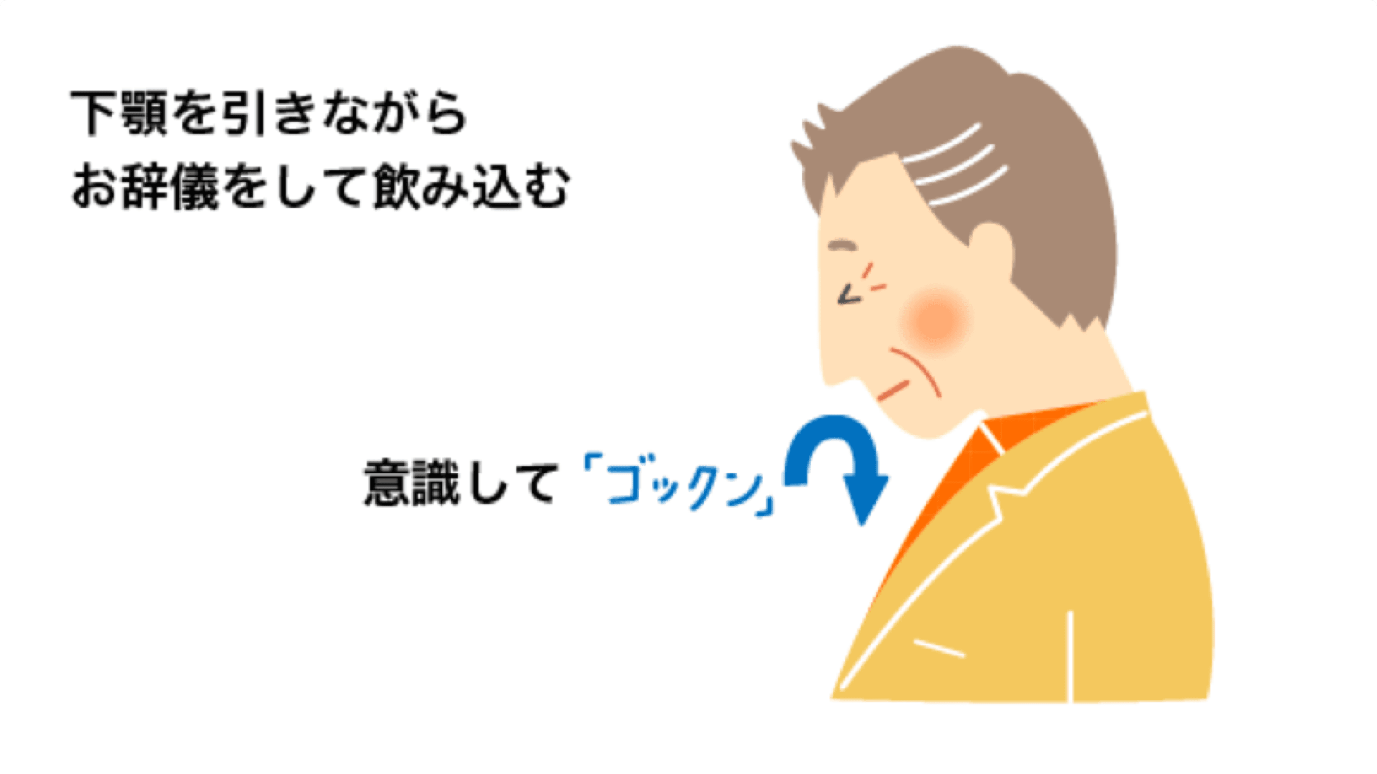 飲み込み方の工夫