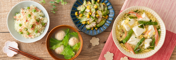 春のビタミン野菜活用！パパッと下ごし らえ簡単レシピ！