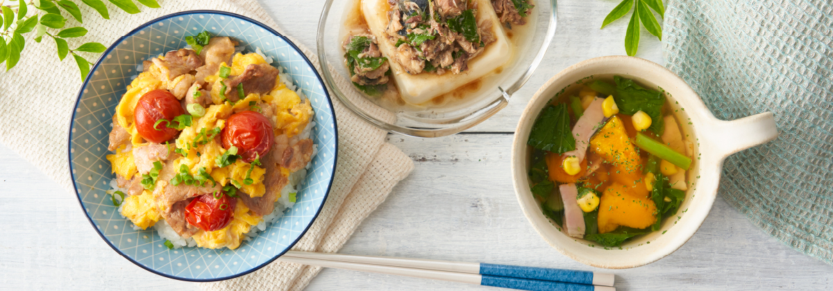 不足しがちなたんぱく質をたっぷりと！夏バテ予防レシピ