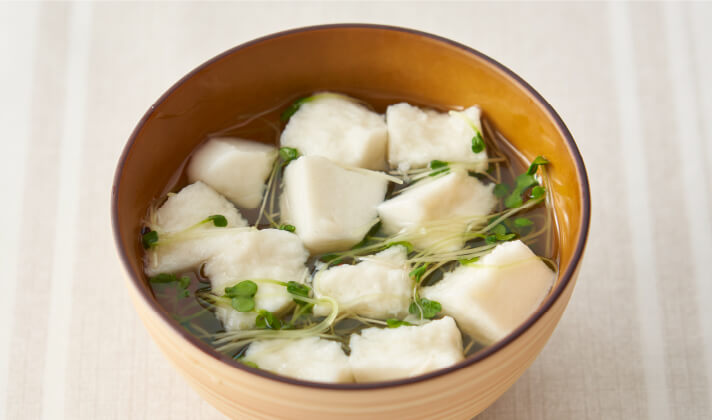 1を中火で2分ほど煮たら器に盛る